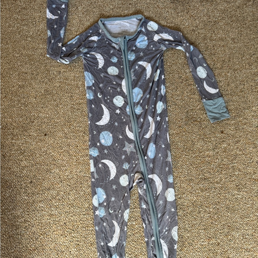 Little Sleepies Starry Gray Pajama Set